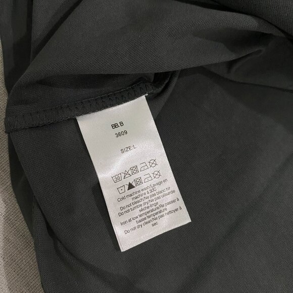 Ganni Future Heavy Cherry Drop Shoulder Black Short Sleeve - Picture 7 of 8